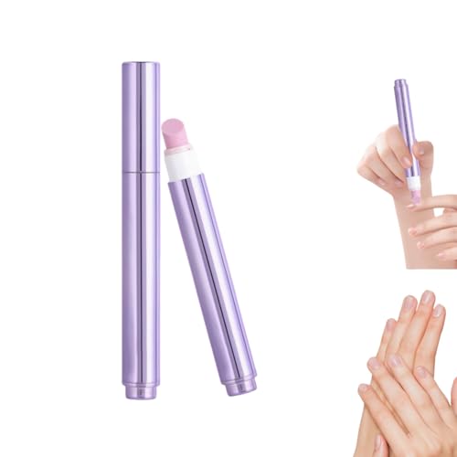 New Upgraded 3-in-1 Nail Care Pen,Cuticle Oil Pen for Nails,Cuticle Pusher Nail Oil with Ceramic Tip for Hangnails,Dry & Damaged Nails,Moisturize Strengthen Brighten Nails Care (1Pcs)