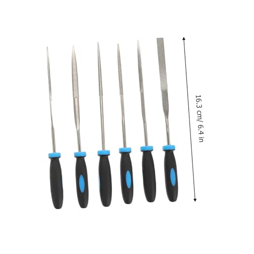 MINAOLULUS 耐久性に優れた点鋼製整形ヤスリ 木工 彫刻用研磨工具 家用彫刻 研削 研磨ブラシ付きエルゴノミクスハンドル設計