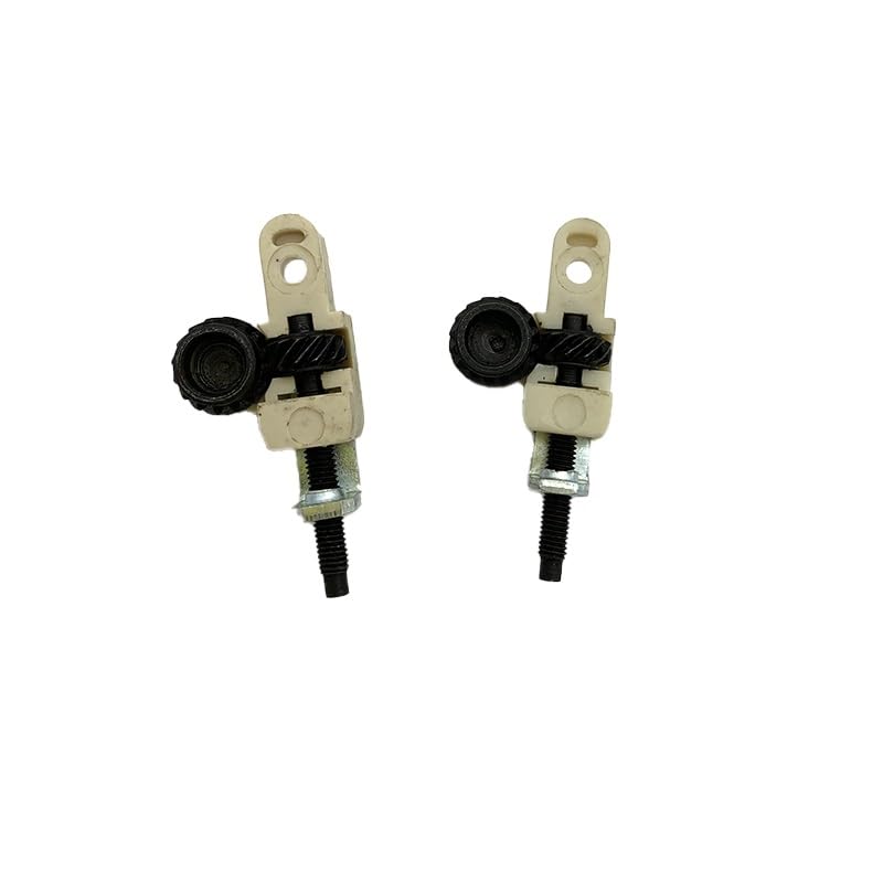 Piezas de jardín 2 unids/Lote Tensor de Cadena de reparación Tornillo ajustador más Ajustado Apto for Stihl 029 039 MS290 MS390 MS310 repuestos de Motosierra de Gasolina Piezas de jardín