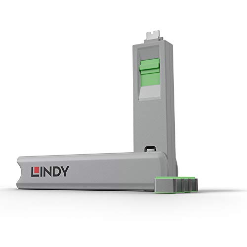 Protéger les ordinateurs en libre accès avec le bloqueur USB Type C LINDY vert