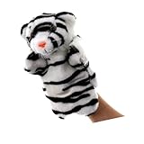 Marionnette tigre - idéale pour les activités d'imagination et les jeux interactifs, améliore les compétences de communication et les relations parents-enfants, marionnette à main