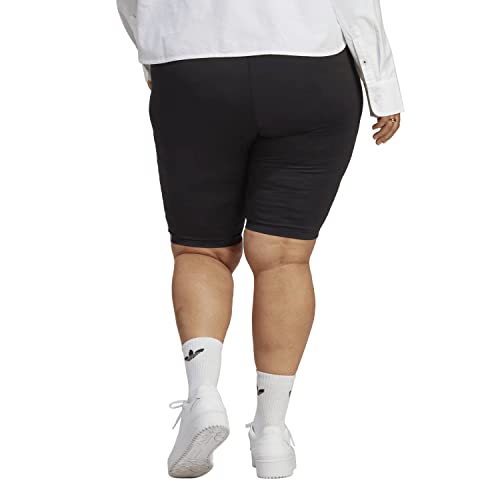 Image of adidas Originals Womens Adicolor Classics High-Waisted Short Tights