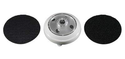 No Label 5 Bright LED Lights, Grey Pivot & Swivel Battery Operated, Stick on tap Light, Batteries not inc.