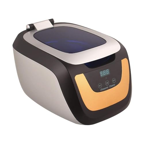 Image of Ultrasonic Jewelry Cleaner CE-5700A 750ML Portable Ultrasonic Cleaner Machine with Watch Holder for Silver Jewellery, Watches, Glasses & Coins