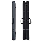 ➤ Tragbarer und praktischer angelrutenkoffer：im vergleich zu schweren tackle-taschen, diese rutentasche ist von leichterer qualität und kann wichtige angelausrüstung verstauen. Verstellbare, gepolsterte schultergurte und griffe erleichtern das tragen, sehr angenehm!