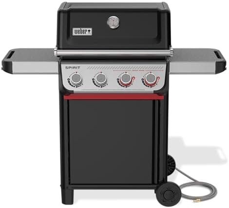 Weber SPIRIT 4-Burner Grill E-425 Natural Gas Black