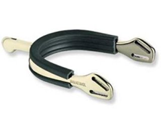 Sprenger Black Rubber Spur Guards set of 2