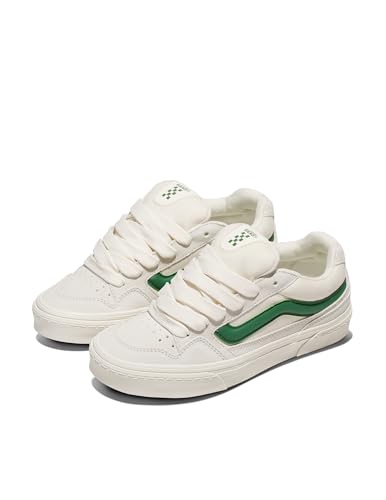 Vans Women's Caldrone Shoe | Chunky Low-Top Fashion Sneakers with Retro-Inspired Style, Fairway, 7