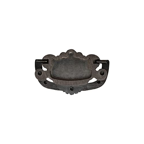 Image of Sainath Zinc Alloy Antique Finish Drawer Cabinet Kadi Kundi Knob Pull Handle Set, Pack of 4 PCs