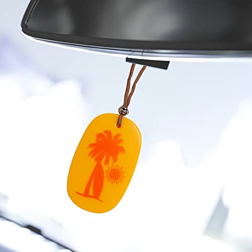 Image of Plasticolor 005313R01 Beach Day Pina Colada Scented Gel Air Freshener