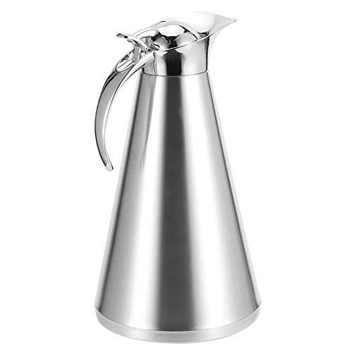 weiwei Hervidor de Aislamiento doméstico de Acero Inoxidable Doble 2L Hervidor de vacío Hervidor de Aislamiento Hervidor de café Caliente Utiliza Material de Acero Inoxidable 304 para Hacer Que el