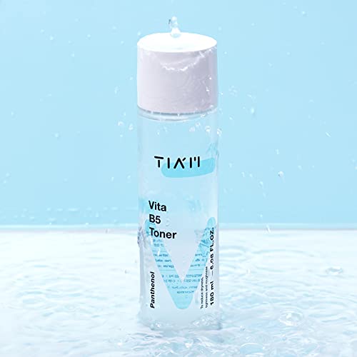 Tiam Vita B5 Toner, Deep Hydrating Toner Korean, Low Ph Toner For Dry Sensitive Skin, Toner For Combination Skin, B5 Vitamin, Alcohol Free, Fragrance Free, 6.1 Fl Oz #TOP6