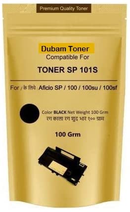 Dubam Toner Powder Pouch for Use in Ricoh SP100, SP111, SP111SU, SP200, SP210, SP300, SP 300DN, SP310DN, SP3400, SP3410, Aficio 3510DN Printers – 100 Grams (B08DG5D5QJ) Amazon Price History, Amazon Price Tracker