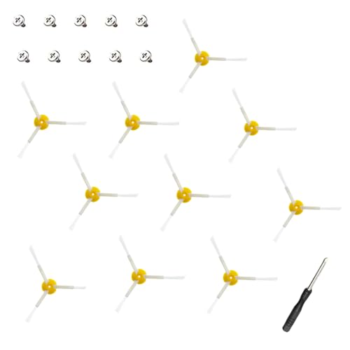 10 Pack High-Durability Side Brushes for Roomba