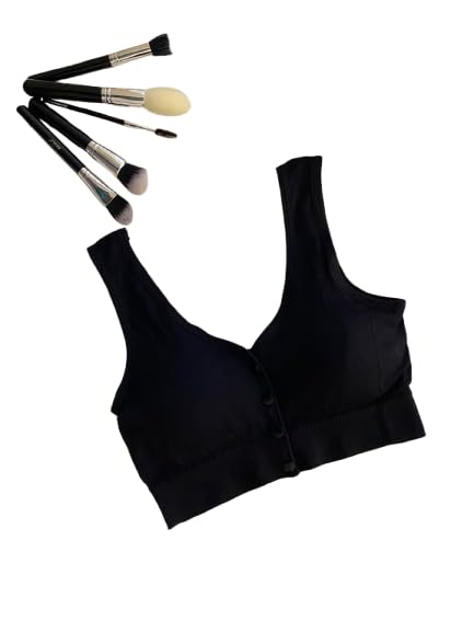 Ruched Maternity & Nursing Bra for Women | Front Open Feeding Bra | Soft Modal Fabric | Non-Padded, Wirefree | Post Pregnancy & Breastfeeding Bra-image-32