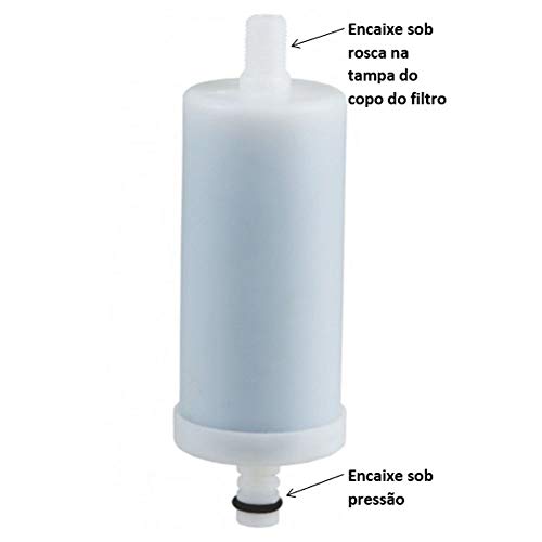 Kit 2 Refil Vela Pro Saúde Blindado Para Torneira Com Filtro