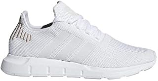 adidas Originals Women's Swift Run Sneaker, White/Crystal White/White, 9.5 M US