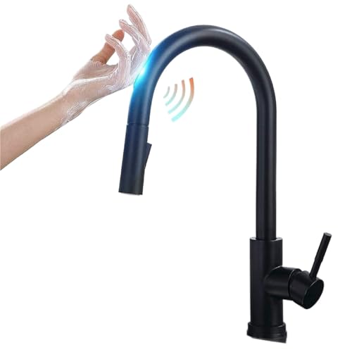 Grifo de cocina con sensor para un diseño moderno y gestión del agua en casa 2