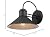 Globe Electric 44165 1-Light Outdoor Wall Sconce, 2-Pack, Weatherproof, Black Finish, Outdoor Lighting Modern, Wall Lighting, Porch Light, Front Porch Décor, Patio Décor, Outdoor, Bulb Not Included