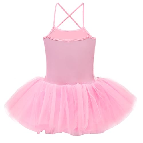 Sequin Ballet Tutu Dress for Girls, Sparkly Straps Ballet Leotards, Ballerina Skirt with Straps and Shinny Sequins3