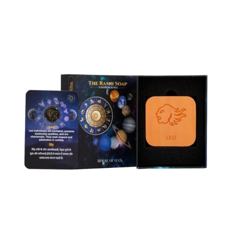Leo Zodiac Soap | Organic, Handmade Ayurvedic | Goat Milk & Glyce...