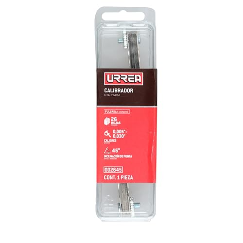 Calibrador de hojas 23 calibrador de hojas marca Urrea (2)