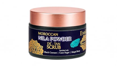 Moroccan Rituals by Evoskin Moroccan Nila Powder De-Tan Scrub for...