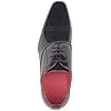 Mens Boys Faux Leather Patent Formal Smart Wedding Work Lace Up Shoes - Black - UK 8 / EU 42 #5