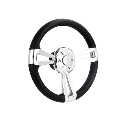 Volant marin en acier inoxydable 304 brillant pour un yacht élégant
