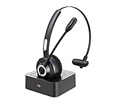 【Bluetooth5.0進化版】 Langsdom Bluetoothヘッドセット ブルートゥース ボイスチャット用ヘッドホン ハンズフリー通話 ワイヤレス イヤホン 高音質 トラック運転手/コールセンター/ビデオチャット/遠隔会議使用 充電座含む 片耳 Android/iphone/PC/PS3対応 H3 ブラック 【Bluetooth5.0進化版】 Langsdom Bluetoothヘッドセット ブルートゥース ボイスチャット用ヘッドホン ハンズフリー通話 ワイヤレス イヤホン 高音質 トラック運転手/コールセンター/ビデオチャット/遠隔会議使用 充電座含む 片耳 Android/iphone/PC/PS3対応 H3 ブラック