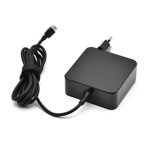 Cargador Tipo C 90W para portátil con adaptador de corriente de 20V y enchufe UE 6