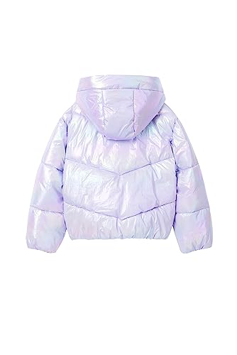 Desigual Girl Woven Padded Short Overcoat2