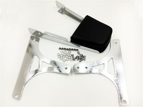 Sissy bar chromé résistant pour éliminer la fatigue du passager sur Softail - 4