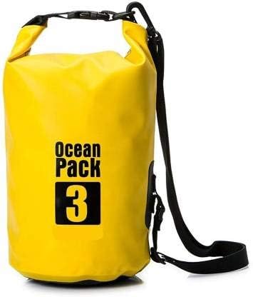 BAHUNAMI Waterproof Dry Backpack Sack Ocean Pack - Floating, Water-Resistant Dry Bag for Outdoor Travel, Camping, River Rafting, Trekking, Boating | Multicolor (3 Liter) (B0DBH72584) Amazon Price History, Amazon Price Tracker