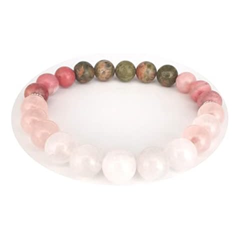 LFaize Fertility Bracelet, Healing,Pregnancy Bracelet, Fertility Gift, IVF Gift, Crystals for Pregnancy Cover
