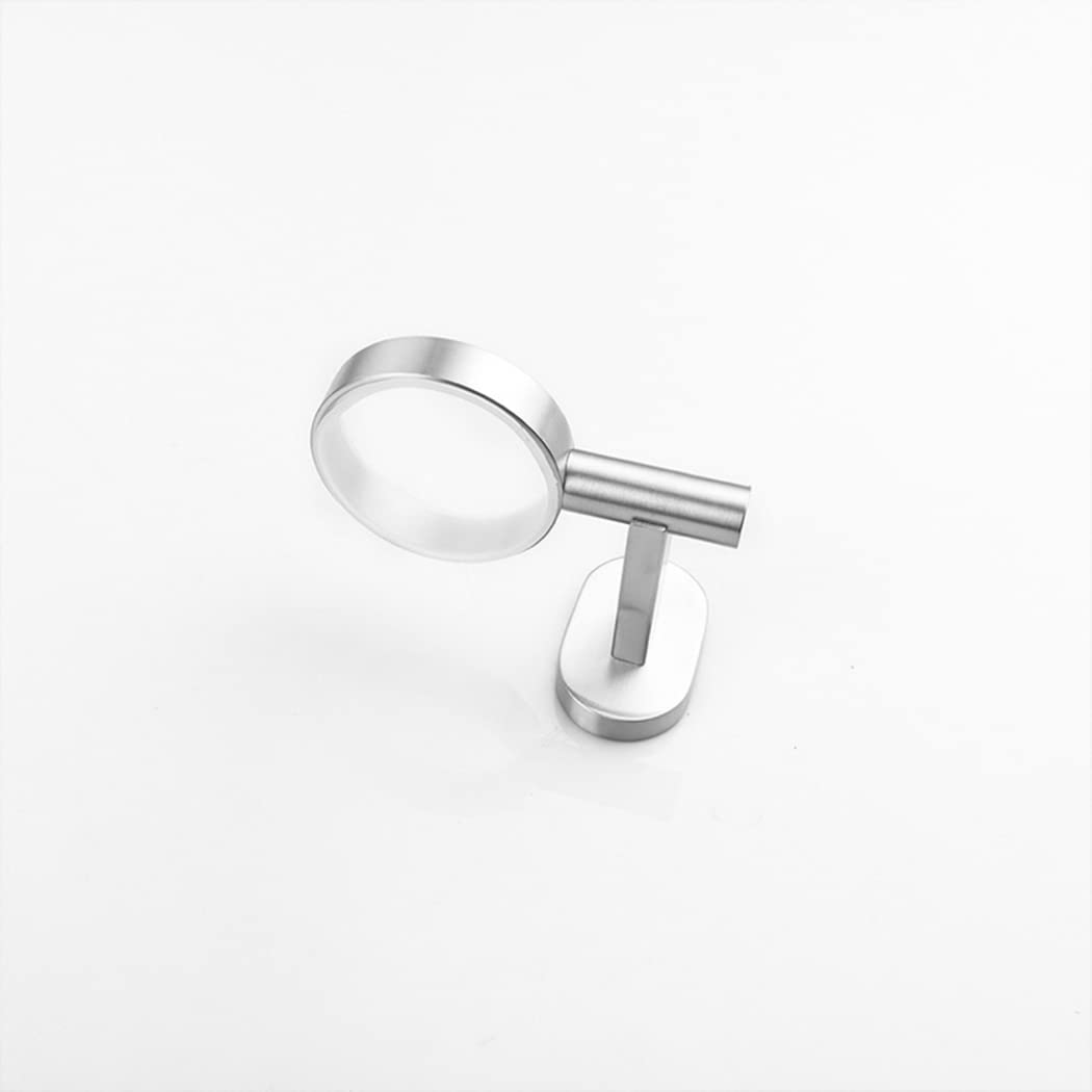 WRIST Zahnbürstenhalter, Edelstahl-Zahnbürstenhalter Mit Milchglasbecher, Wandmontage, Gebürsteter Zahnbürstenbecherhalter Für Die Aufbewahrung Im Badezimmer,B