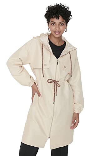 Chaqueta impermeable Trendyol Mujeres con cremallera que soluciona los chubascos imprevistos