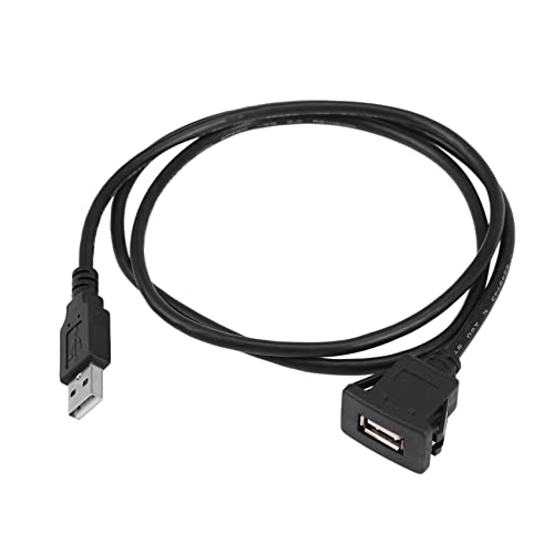 Cable extensión USB para tablero de coche ideal para conectar tu móvil durante el viaje 5X 5