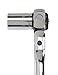 TEKTON 3/8 Inch Drive x 9 Inch Swivel Head Quick-Release Ratchet | 1491