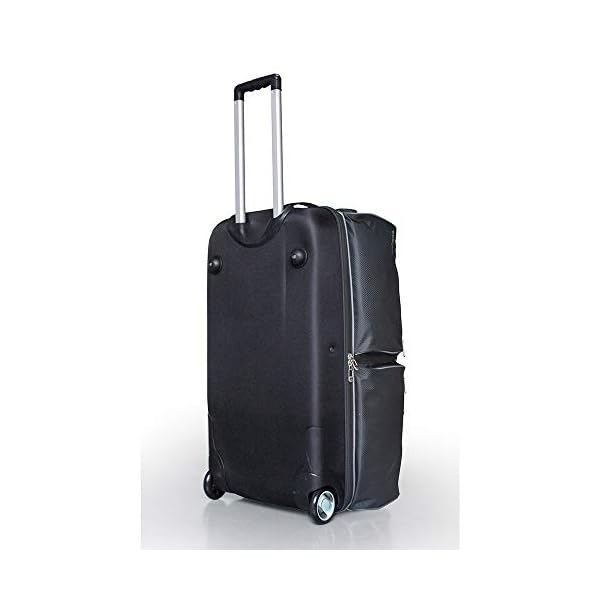 Ecogear 28″ Dance Garment Rack ,Costume Rack Duffel CarryOn Rolling Luggage with Aluminum Rem