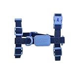 ZOOGHY Waterproof No Pull Dog Harness, Adjustable Easy Walk Vest for Small, Medium and Large Dogs, Heavy Duty Secure Fit Pet Walking Harness for Training and Outdoor Adventures, Dark Blue, S