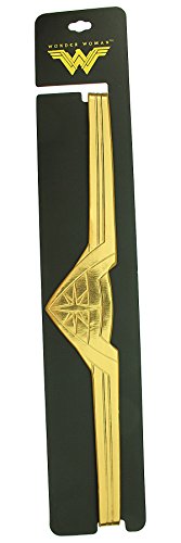 Bioworld DC Comics Wonder Woman Gold Tiara Movie Superhero Costume Cosplay Stretch Band