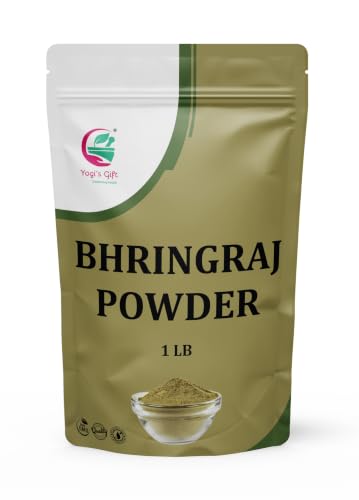 100% Pure Bhringraj Powder | 1 Pound (454 grams) | Eclipta Alba | Karisalankanni Powder | False Daisy Powder | By Yogis gift