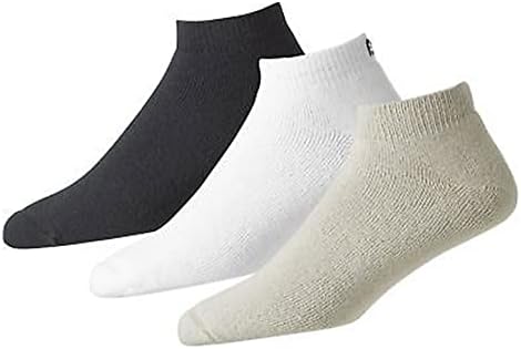 Lot De 4 Chaussettes Basses FootJoy ComfortSof Femme - Coupe Basse - Golf/Sport - Taille Unique 6-9