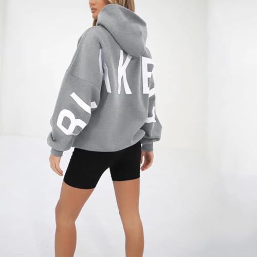 Essential Hoodie | Oversized Christian Heavyweight Faith Sweatshirt, Letter Print Hoodie, Graphic Letter Print Loose3