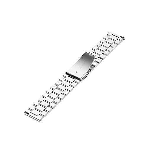 OWSOO Bandas de relógio gerais Pulseira de liberação rápida Largura inoxidável Três esferas Pulseira