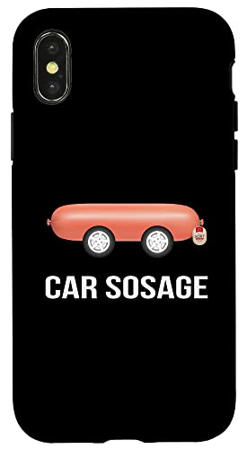 カーソーセージ92 スマホケース iPhone X/XS 用