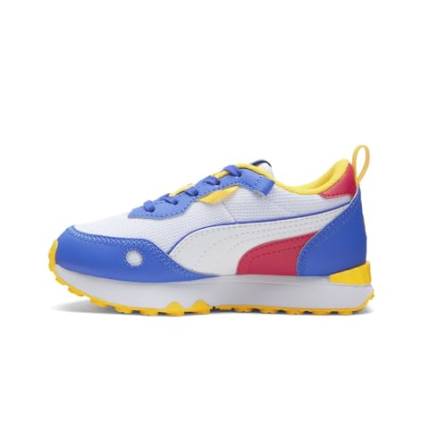 Image of Puma Rider FV Primary (Little Kid) Puma White /Royal Sapphire /Puma Black 3 Little Kid M