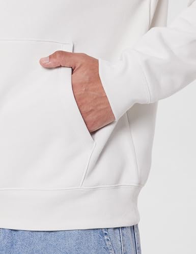 Image of Gap Men Embroidered Relaxed Fit Full Sleeve Hoodie