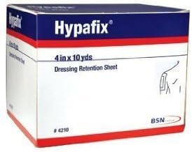 Hypafix Dressing Retention Tape - 4 x 10 yards - - Case of 24 by Hypafix